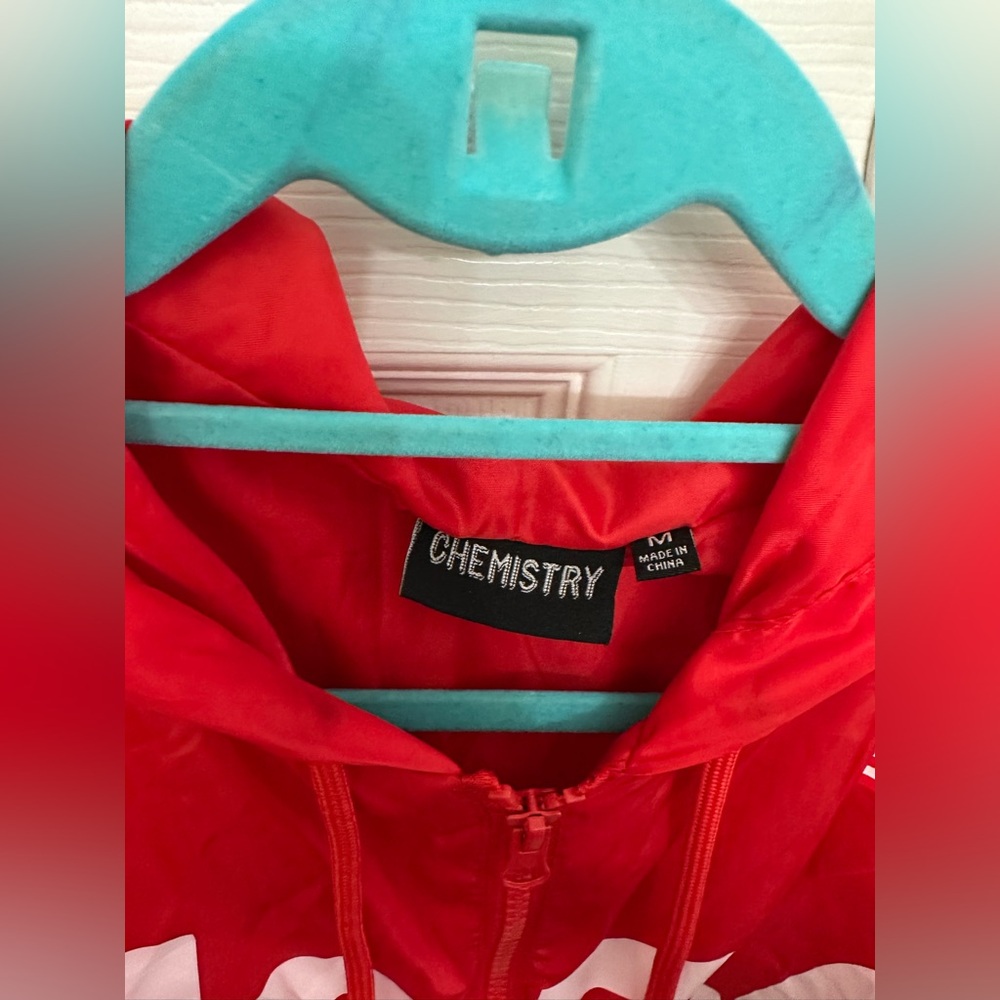 NASA red windbreaker size medium - Picture 2 of 3